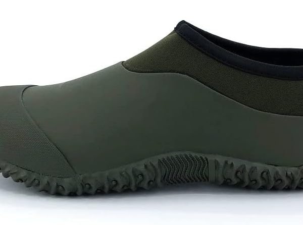 Men's Garden Shoes Women's Rain Shoe Waterproof Neoprene Camp Booties for Camping, Lawn Care, Gardening and Yard Work