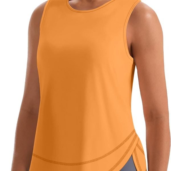 Women's Sleeveless Workout Tops Breathable Lightweight Active Tennis Yoga Shirts Athletic Running Tank Tops for Women