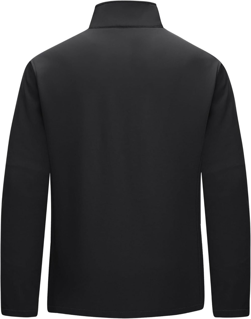 33,000ft Men's Lightweight Softshell Jacket Warm Fleece Lined Windbreaker Waterproof Soft Shell for Outdoor Hiking - Image 2