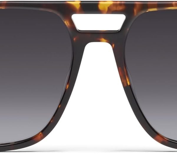 Sunglasses For Men & Women, Oversized Aviator Shades, UV Protected Lenses