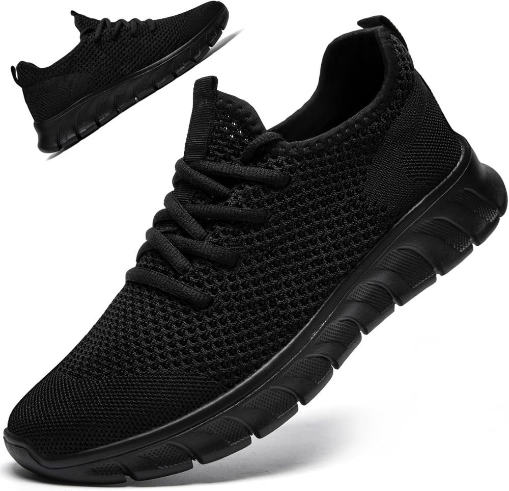 Running Shoes for Men Womens Walking Tennis Gym Sneakers Slip On Comfortable Lightweight Athletic Workout Fashion Sports Shoes