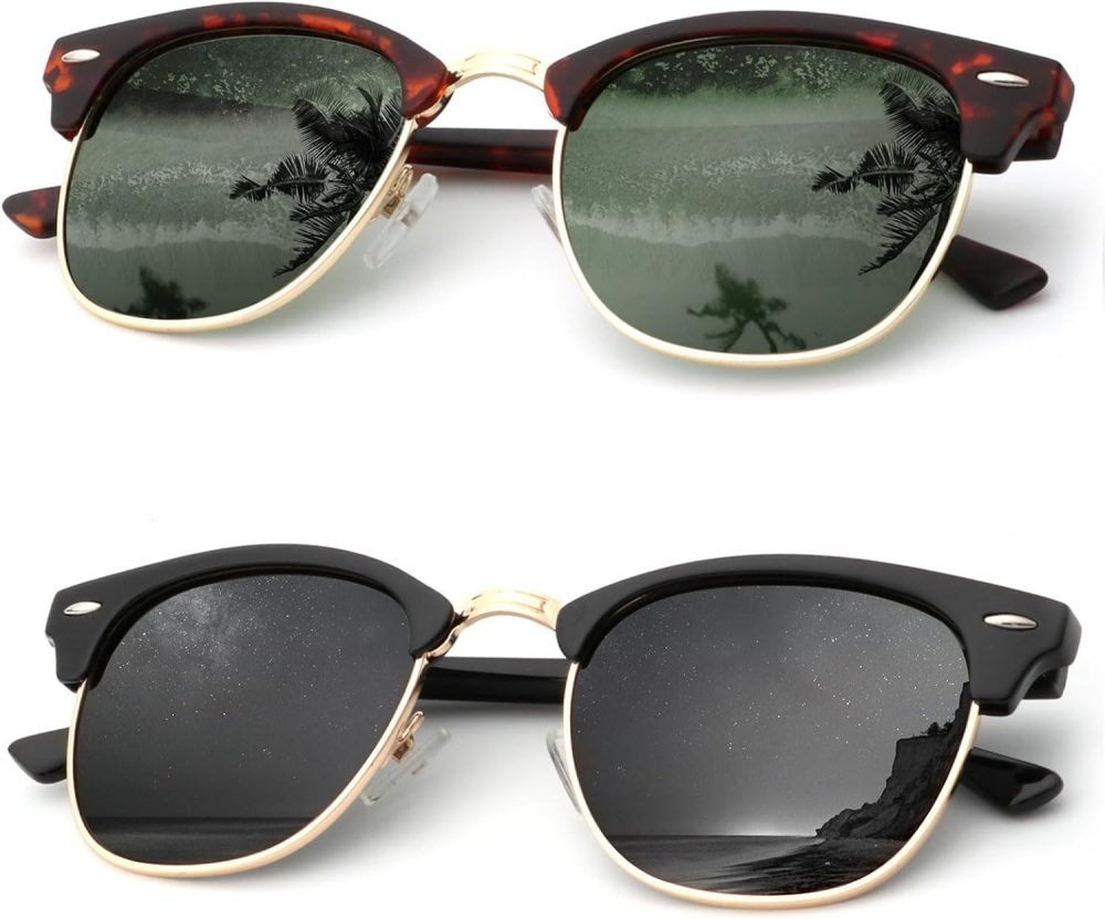 Sunglasses Men Polarized for Mens and Womens Unisex Sun Glasses for Driving UV Protection