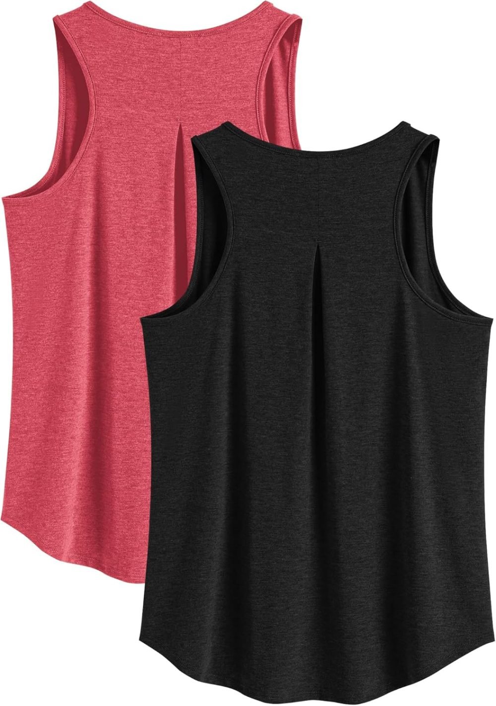 Workout Tops for Women Racerback Tank Top Pack Sleeveless Athletic Running Tops Loose Gym Shirt Quick Dry Yoga Tank